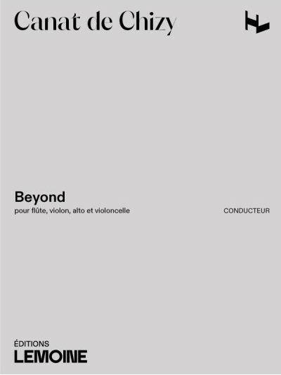 Beyond - Partition Edith Canat de Chizy
