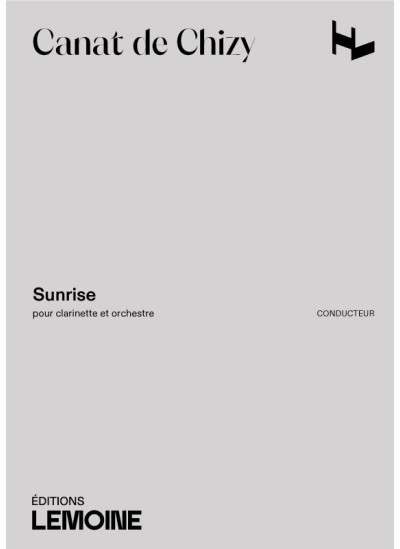 Musique symphonique - Sunrise pour clarinete et orchestre (2022)
